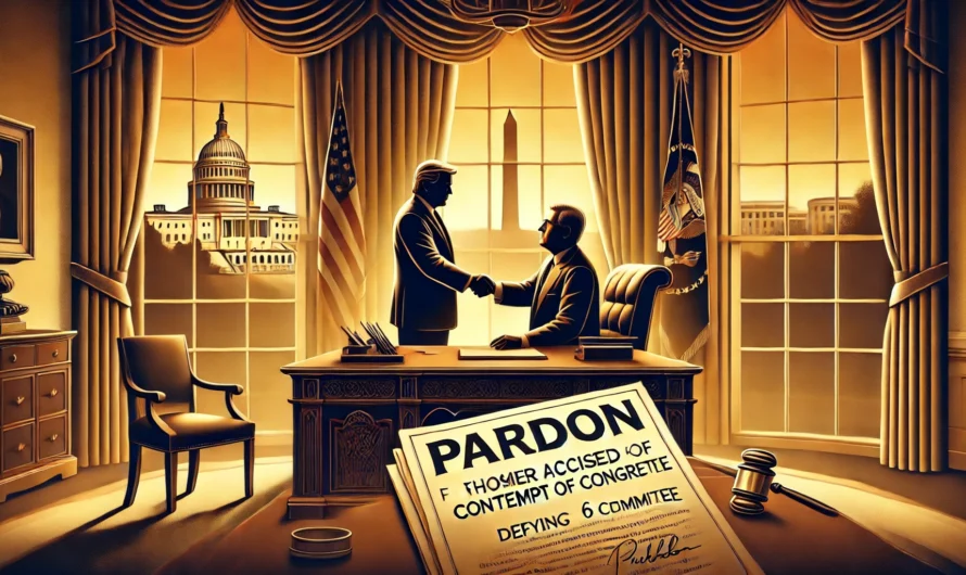 Pardons for Contempt of Congress