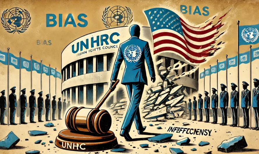 Withdraw from the UN Human Rights Council