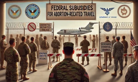 Military Subsidization of Travel for Abortion