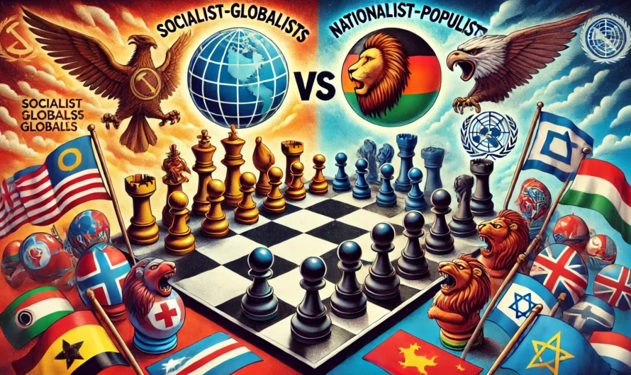 Socialist-Globalists vs. Nationalist-Populists